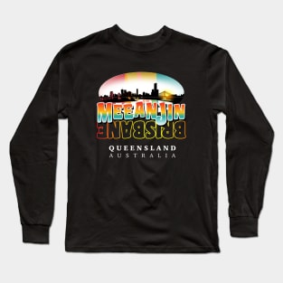 Brisbane (Meeanjin) Queensland Long Sleeve T-Shirt